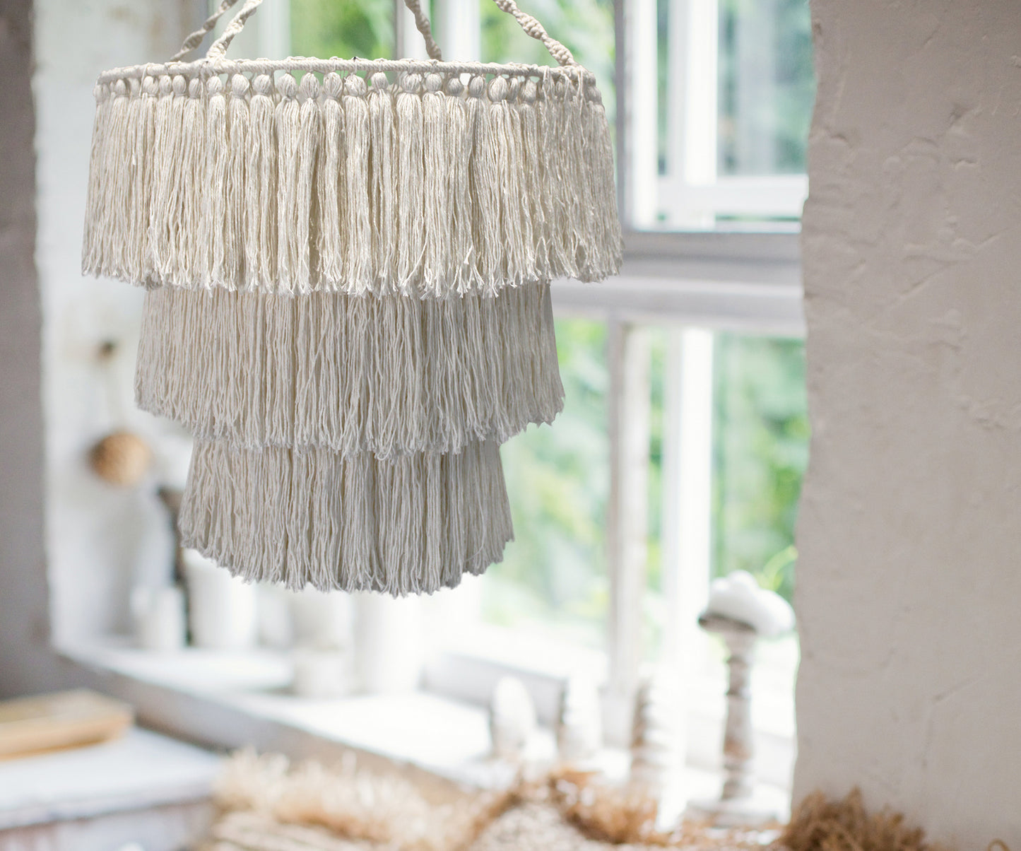 Sepoi Soft Macrame Chandelier Light Shade