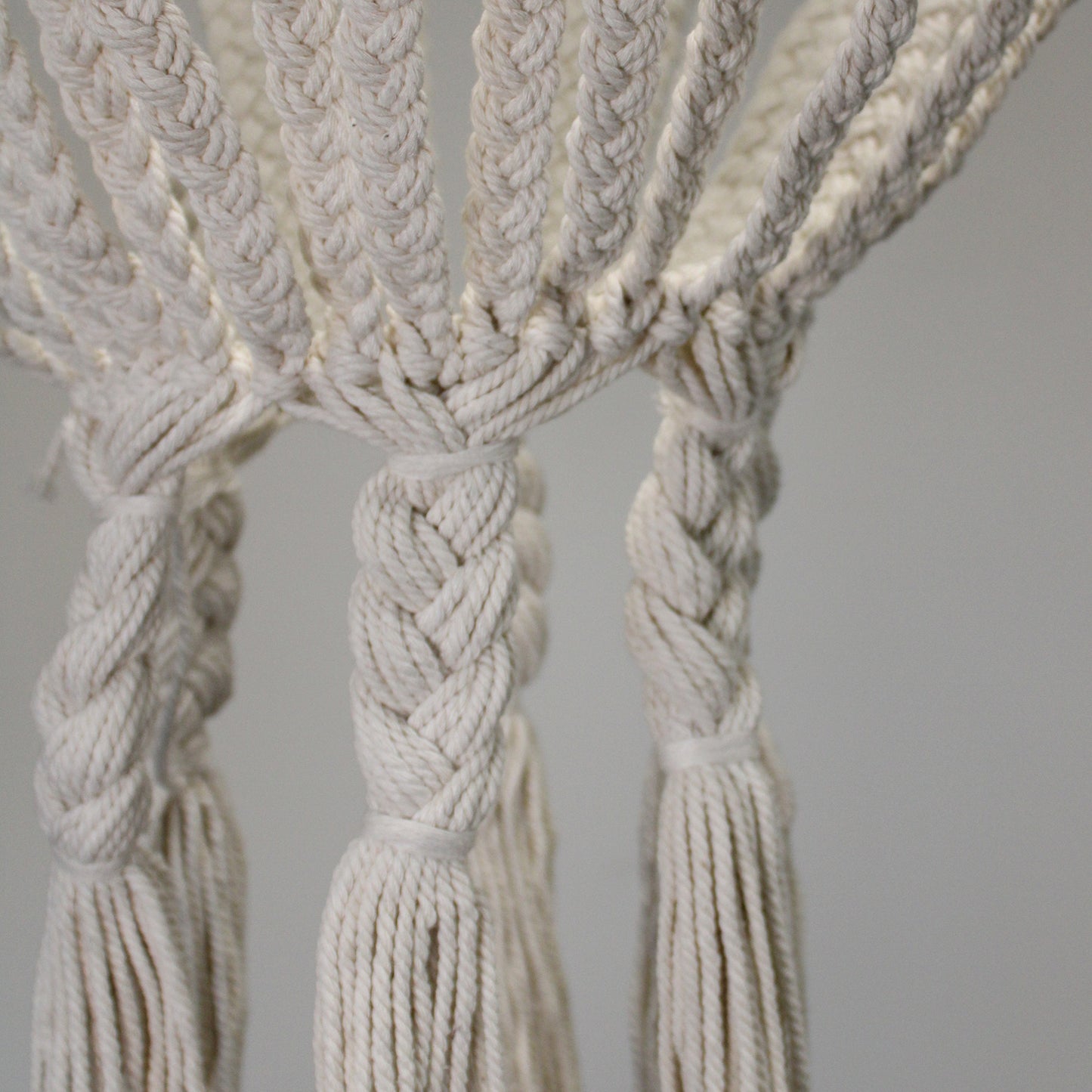 Asri Large Macrame Drop Chandelier Light Shade