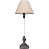 Gigi Linen Table Lamps with Wooden Bases