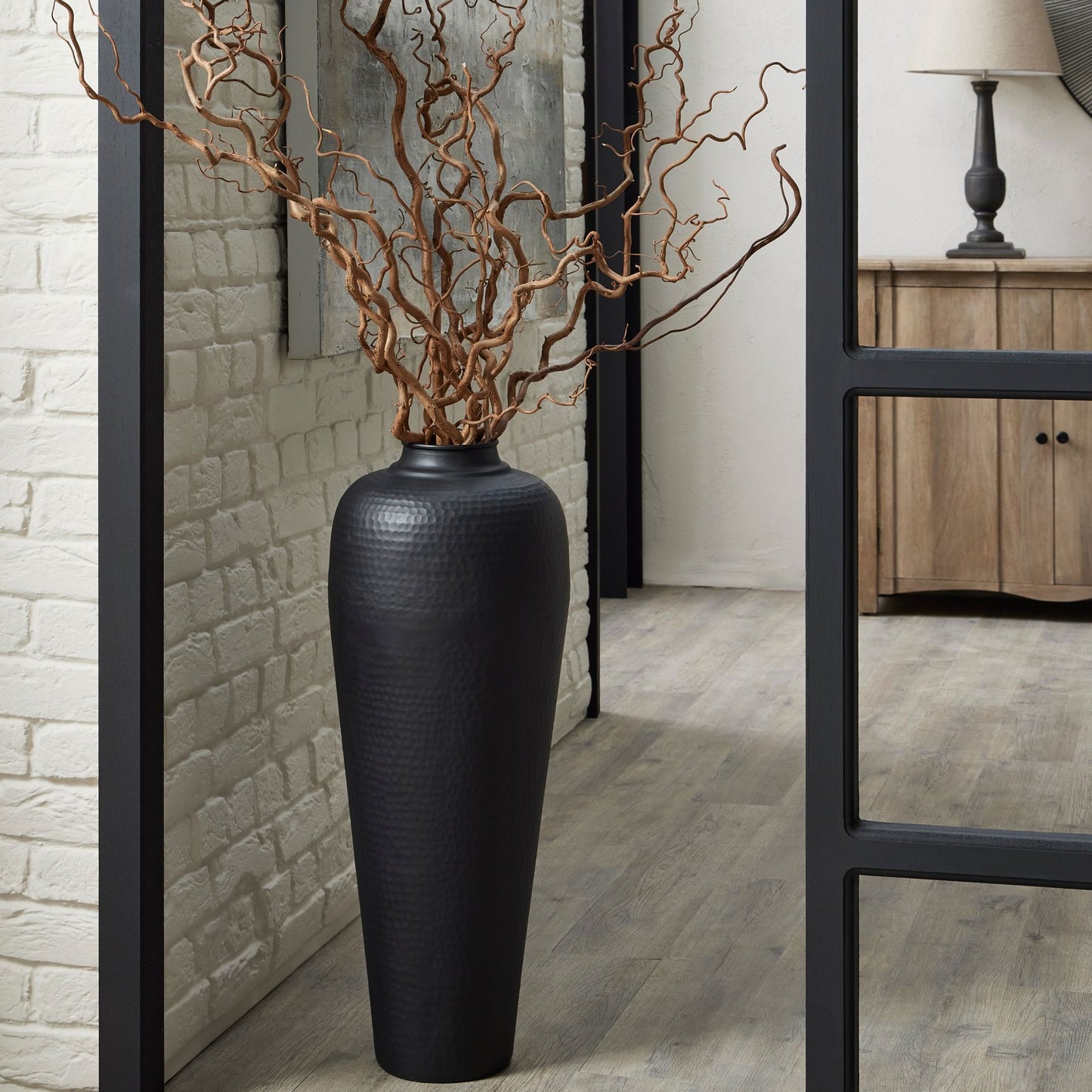 Minimalistic Matte Black Vase