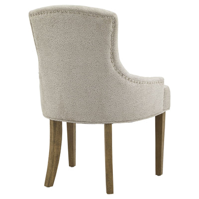 Hartford Upholstered Dining Chair with Pressed Buttons Detailing