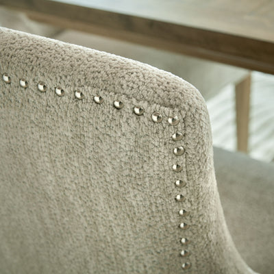 Hartford Upholstered Dining Chair with Pressed Buttons Detailing