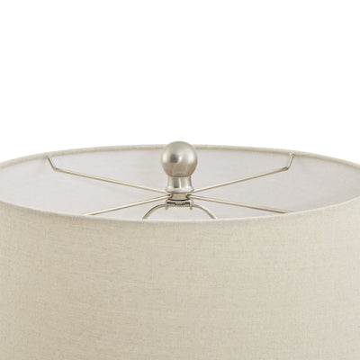 Serene Lattice Ceramic Table Lamp