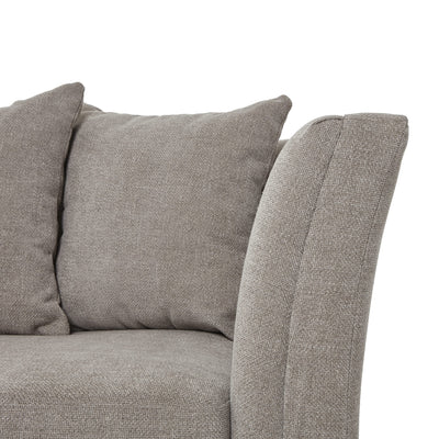 Carolina 3-Seater Sofa in Taupe