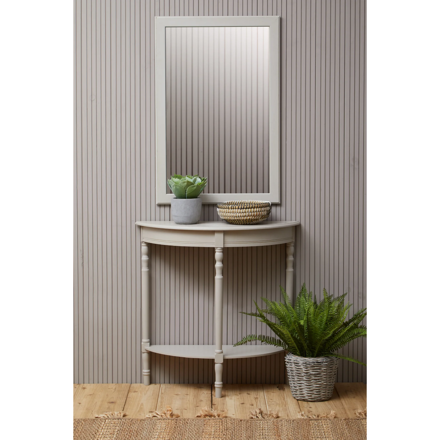 Ester Half Moon Console Table 80cm