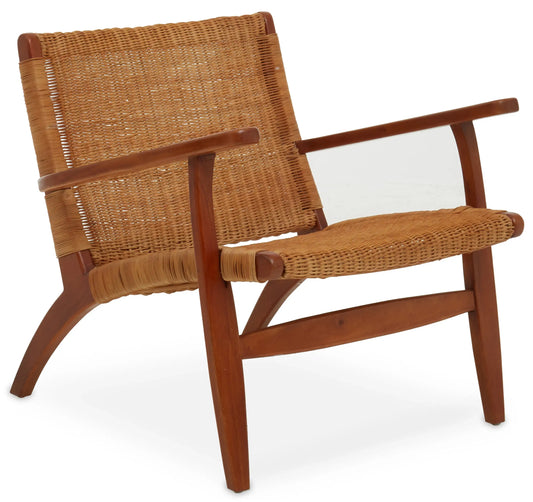 Rattan Woven Armchair