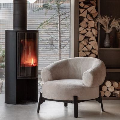 Arla Curved Back Luxury Armchair