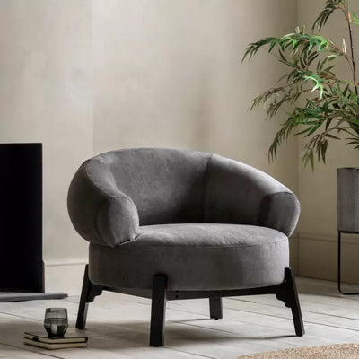 Arla Curved Back Luxury Armchair