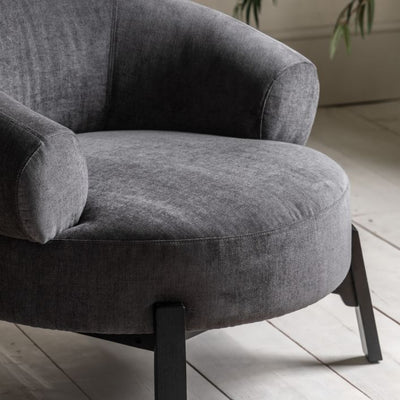 Arla Curved Back Luxury Armchair