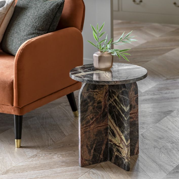 Ama Modern Marble Side Table