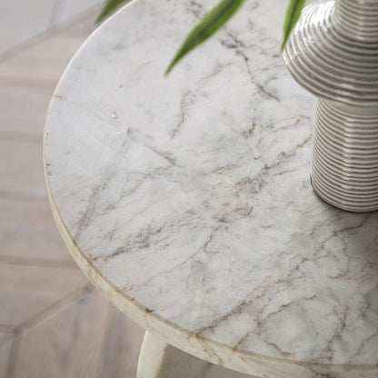 Ama Modern Marble Side Table