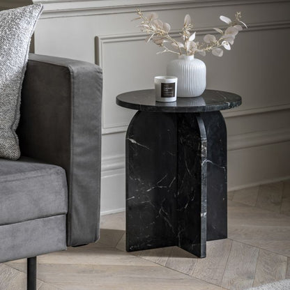 Ama Modern Marble Side Table