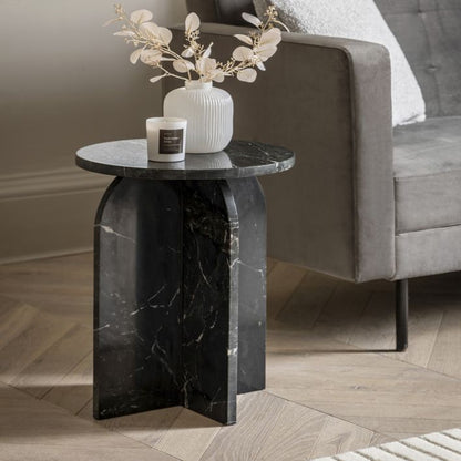 Ama Modern Marble Side Table