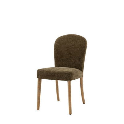 Henton Curved Back Dining Chairs - 2 Pack