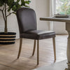 Henton Curved Back Dining Chairs - 2 Pack