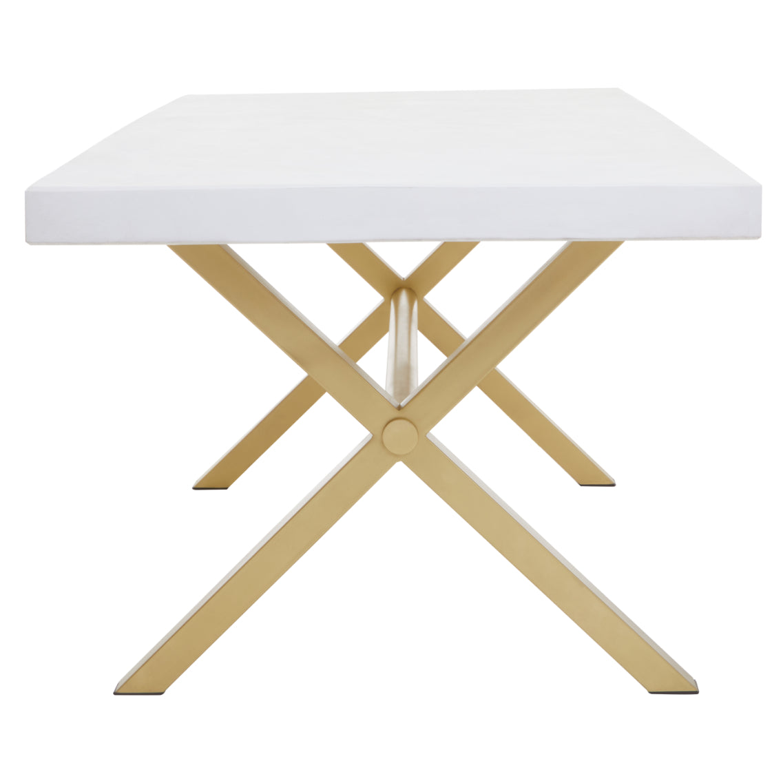 Contemporary Whitewash Mango Wood Dining Table 180cm