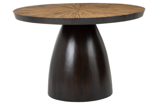 Zazar Contemporary Circular Dining Table 120cm