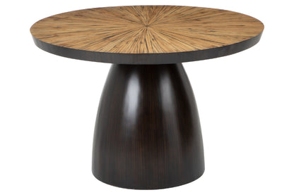 Zazar Contemporary Circular Dining Table 120cm