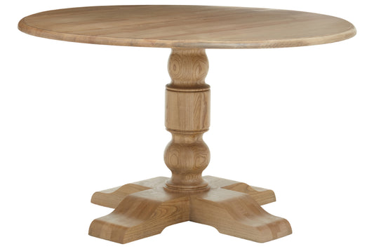 Montana Light Oak Round Dining Table 127cm