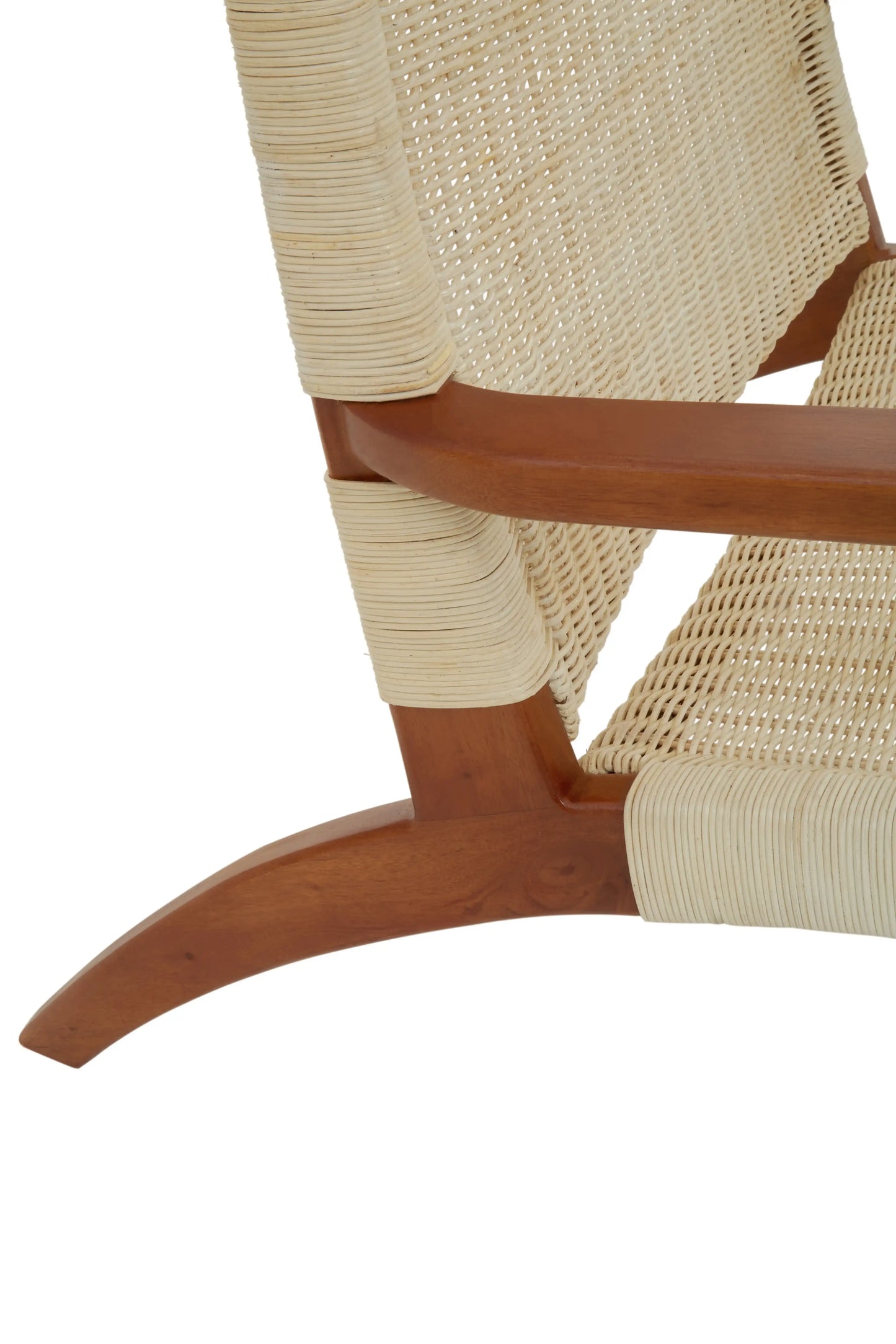 Rattan Woven Armchair