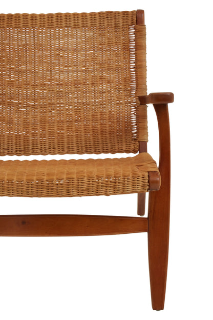 Rattan Woven Armchair