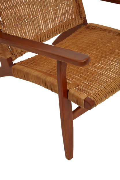 Rattan Woven Armchair