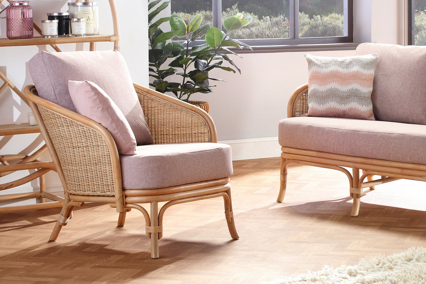 Aurelia Rattan Armchair