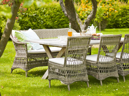 Sika-Design Exterior | Georgia Garden Charlot 3 Seat Outdoor Sofa