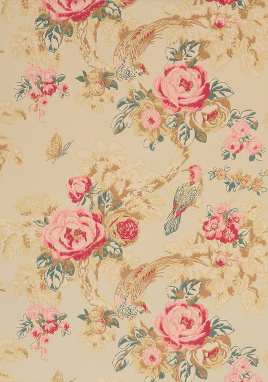 Anna French Wild Flora Bird in The Bush Wallpaper AT10117, AT00087