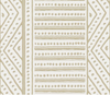 Anna French Montecito Stripe Wallpaper Beige AT78719