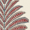 Anna French Palampore Leaf Wallpaper Red Blue AT78726