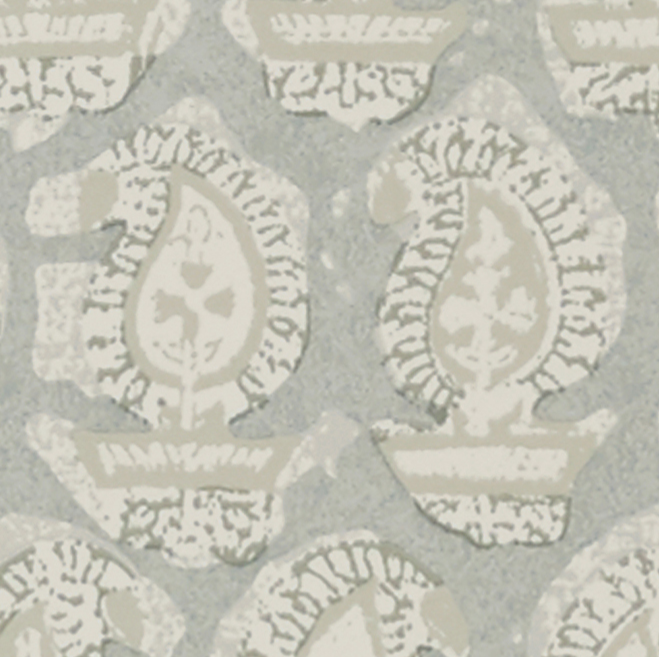 Anna French Gada Paisley Wallpaper Grey AT78749