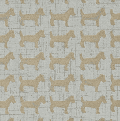 Anna French Baxter Dog Print Wallpaper