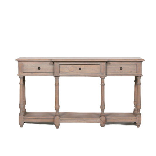 Alienor White Cedar Breakfront Console Table 152cm