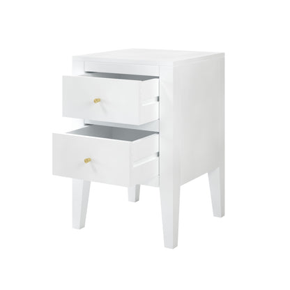 Alton Two-Drawer Bedside Table