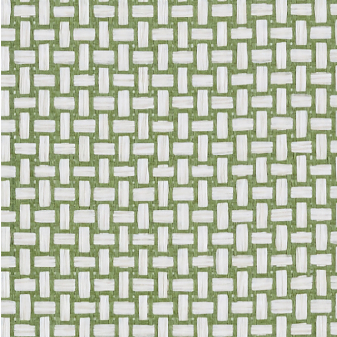 Thibaut Paramount Baker Weave Wallpaper Green T2939