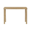 Bedwin Oak Bobbin Console Table