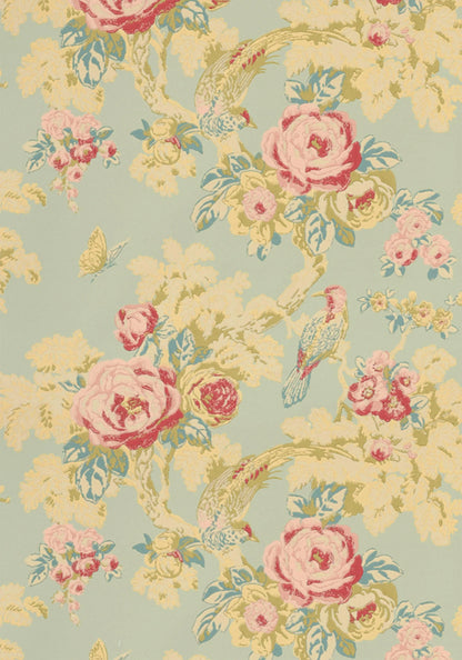 Anna French Wild Flora Bird in The Bush Wallpaper AT10117, AT00087