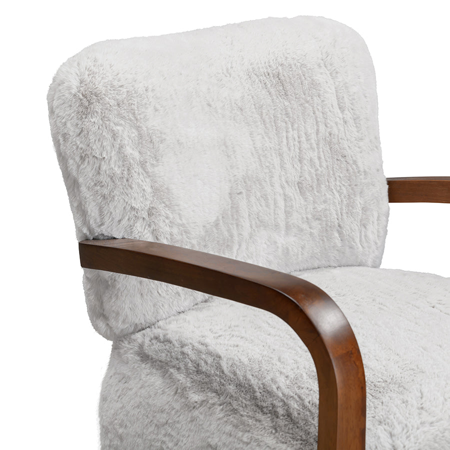 Kingston Shaggy Faux Fur Armchair