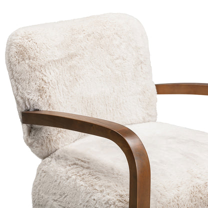 Kingston Shaggy Faux Fur Armchair