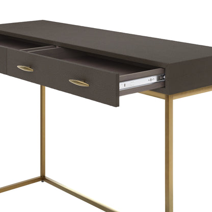 Hampton Faux Shagreen Console Table | 122cm