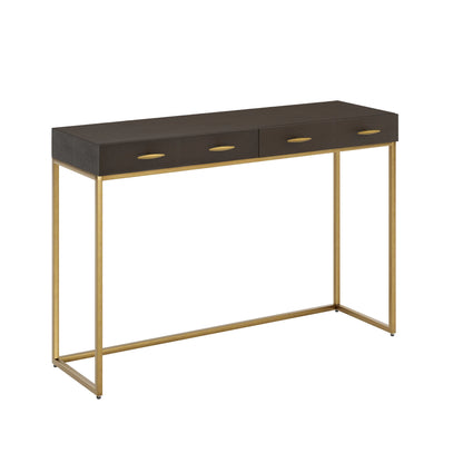 Hampton Faux Shagreen Console Table | 122cm