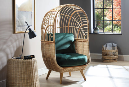 Arch Wicker Lounge Chair