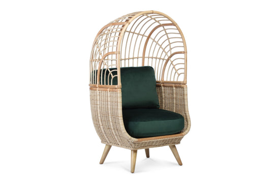 Arch Wicker Lounge Chair