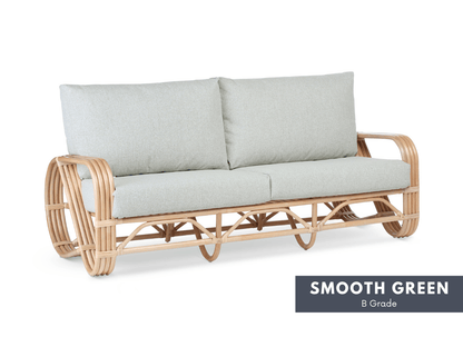 Edda 3-Seater Wicker Sofa