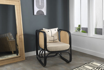 Annika Rattan Accent Chair