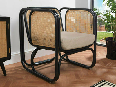 Annika Rattan Accent Chair