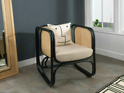 Annika Rattan Accent Chair