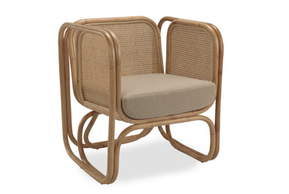 Annika Rattan Accent Chair