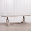 Daphne Rustic Bleached Rectangular Dining Table in 210cm or 260cm